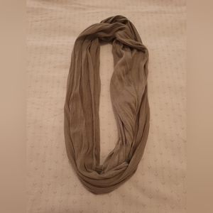 Grey infinity scarf